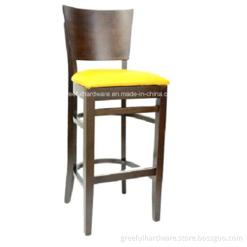 Cheap Wooden Hight Bar Stool